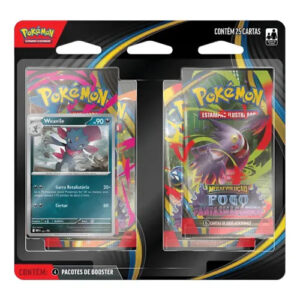 Blister Quadruplo Pokémon Mega Evolução Fantasmagórico - Weavile