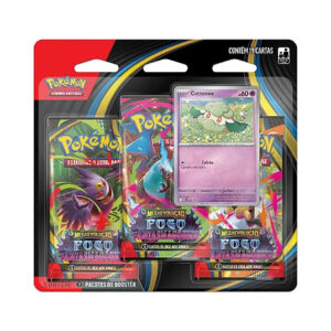 Blister Triplo Pokémon Mega Evolução Fogo Fantasmagórico - Cottonee