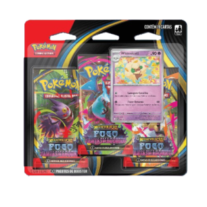 Blister Triplo Pokémon Mega Evolução Fogo Fantasmagórico - Whimsicott