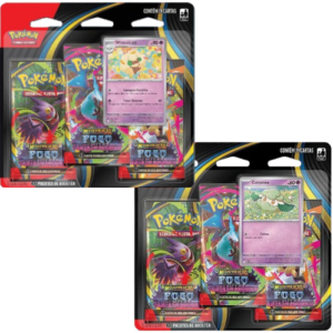 Blister Triplo Pokémon Mega Evolução Fogo Fantasmagórico