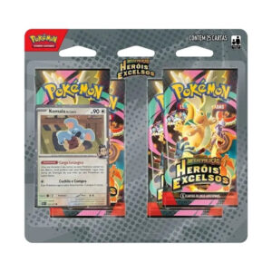 Blister Quadruplo Pokémon Mega Evolução Herois Excelsos - Komala