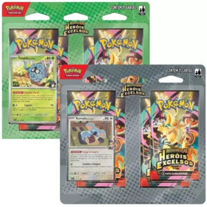 Blister Quadruplo Pokémon Mega Evolução Herois Excelsos