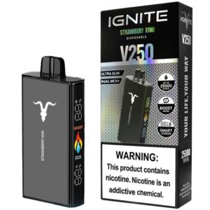 Pod Descartável Ignite V250 com 25000 Puffs - Strawberry Kiwi
