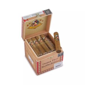 Caixa de Charuto Dona Flor Mata Fina Rothschilds 25 Unidades