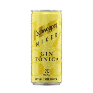 Gin Tônica Schweppes Lata 269ml - Tradicional