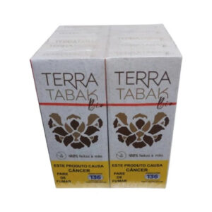 Caixa de Tabaco Bolado Terra Tabak Com 10 Maços - Bio