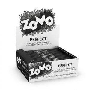 Caixa De Seda Zomo Perfect Black King Size 25 unidades