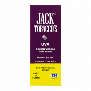 Tabaco Bolado Jack Tobacco's Brasil Uva