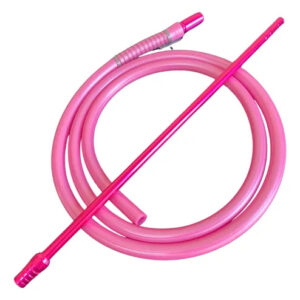 Mangueira Para Narguilé Anti-Chama Smoke Fire - Rosa