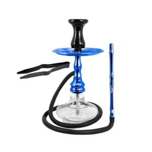 Narguilé Completo Zenith Floop 36cm - Azul Escuro