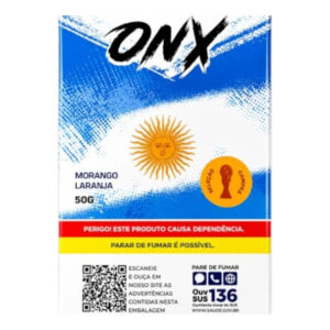 Essência de Narguilé Ônix Seleção Campeã 50g - Morango e Laranja