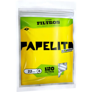 Filtro Papelito Longo com 120 Unidades