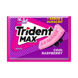 Chiclete Trident Max 16,5g - Cool Raspberry