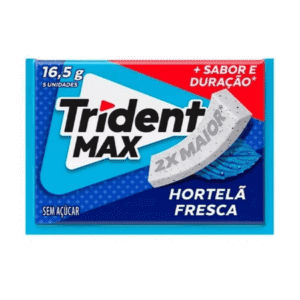 Chiclete Trident Max 16,5g - Hortelã Fresca