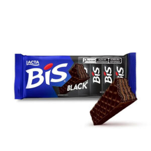 Wafer Lacta Bis FlowPack 16un - Black