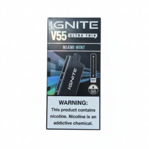 Pod Descartável Ignite V55 Ultra Thin com 5500 Puffs - Miami Mint