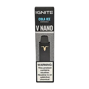 Pod Descartável Ignite V NANO com 1000 Puffs - Cola Ice