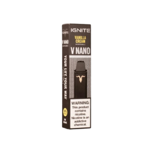 Pod Descartável Ignite V NANO com 1000 Puffs - Vanilla Cream