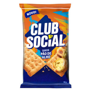 Biscoito Club Social 24g - Pão de Alho