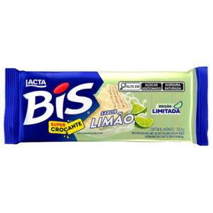 Wafer Lacta Bis FlowPack 16un - Limão