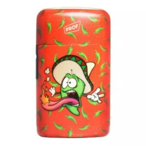 Isqueiro Maçarico Prof Single Blueflame Peppers - Vermelho