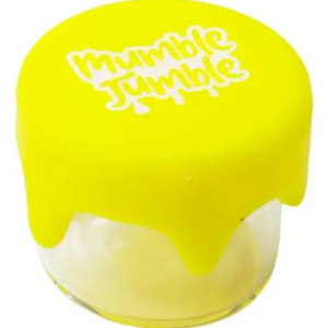 Slick de Vidro Mumble Jumble Tampa de Silicone 2cm - Amarelo