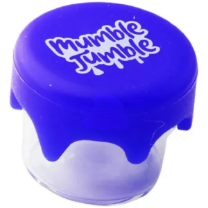 Slick de Vidro Mumble Jumble Tampa de Silicone 2cm - Azul
