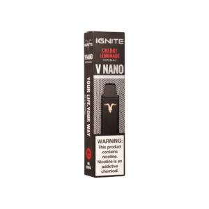 Pod Descartável Ignite V NANO com 1000 Puffs - Cherry Lemonade