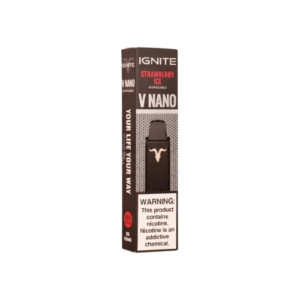 Pod Descartável Ignite V NANO com 1000 Puffs - Strawberry Ice
