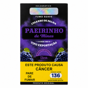 Cigarro de Palha Paeirinho de Minas Uva