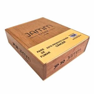 Caixa de Charuto Jamm JP50 140mm x 20mm Com 10 Unidades