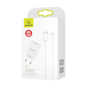 Carregador Completo Usams Micro Usb - T21