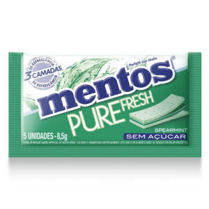 Chiclete Mentos Pure Fresh - Spearmint