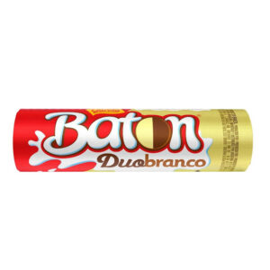 Chocolate Garoto Baton ao Leite 16g - Duo Branco