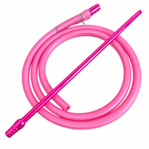Mangueira Para Narguilé Anti-Chama Smoke Fire - Rosa