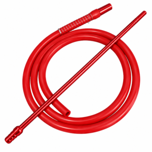 Mangueira Para Narguilé Anti-Chama Smoke Fire - Vermelho