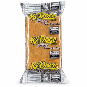 Doce de Paçoca Gibi Kidoce 51g