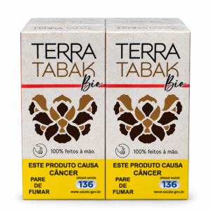 Caixa de Tabaco Bolado Terra Tabak Com 10 Maços - Bio