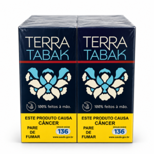Caixa de Tabaco Bolado Terra Tabak Com 10 Maços - Tradicional