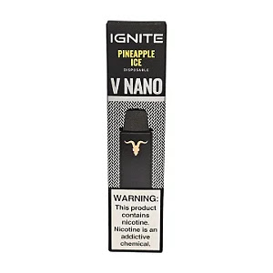 Pod Descartável Ignite V NANO com 1000 Puffs - Pineapple Ice