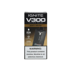 Pod Descartável Ignite V300 com 30.000 Puffs - Minty Melon