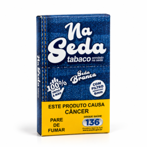 Tabaco Bolado Na Seda 1 1/4 com 20 Cigarros - Seda Branca