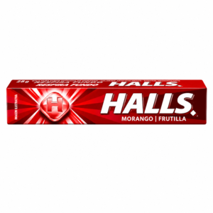 Bala Halls 28g - Morango