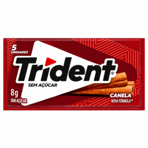 Chiclete Trident 8g - Canela