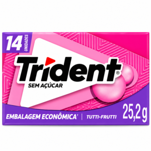 Chiclete Trident 26g 14 Unidades - Tutti-Frutti