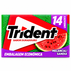 Chiclete Trident 26g 14 Unidades - Melancia