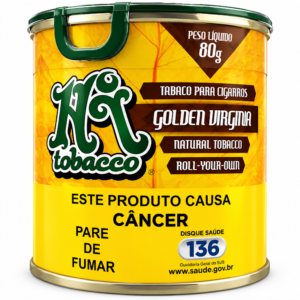 Lata de Tabaco Hi Tobacco Golden Virginia 80gr