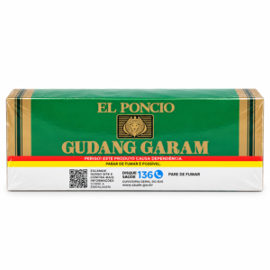 Caixa de Gudang Garam Menta Nacional 10 Maços