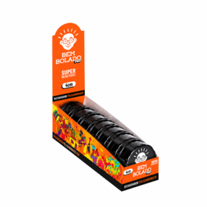 Caixa de Dichavador De Policarbonato Bem Bolado Pequeno 4cm Com 07 unidades - Preto