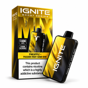 Pod Descartável Ignite Mix com 40.000 Puffs - Pineapple e Passion Fruit Sour Kiwi